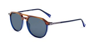 Etnia Barcelona Tulsa Polarized BLHV Mens Sunglasses Blue Size 56
