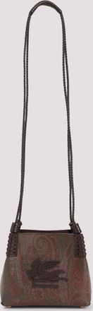 Etro Brown Libra Mini Crossbody Bag