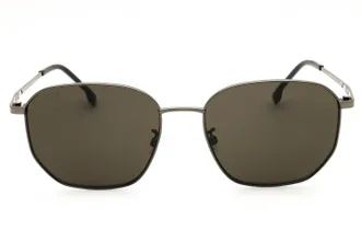HUGO BOSS BOSS1673FSK Oval Metal Sunglasses - Silver