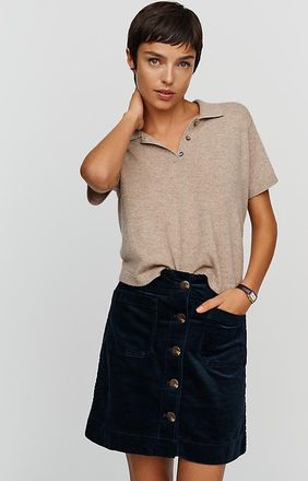 Maeve Colette Corduroy Mini Skirt