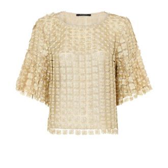 Bruuns Bazaar Gold Blouse Model Bbw4529