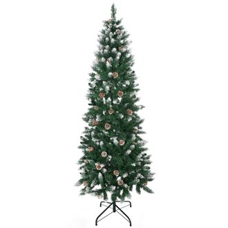 HOMCOM &Aacute;rbol de navidad 73x73x180 cm verde
