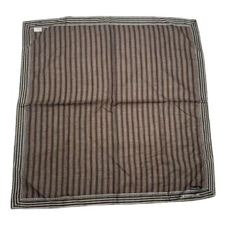 Dior Sciarpa in cotone Pre-owned - - Pre-owned - Donna - Marrone - ONE SIZE
