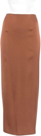 Nouvelle/Silk95Five Pencil Style Maxi Rok - Dames - Maxi Rokken - Bruin - XS - Rokken