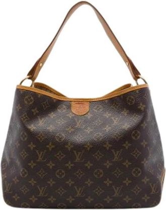 Louis Vuitton Pre-owned Delightful PM - Dames - Vintage Schoudertas - Bruin - ONE Size - Leer - Vintage
