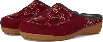 Taos Footwear Woolflower Womens Slippers Cranberry : 11 M