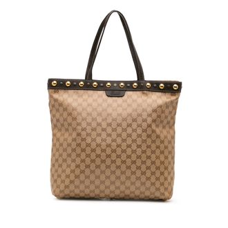 Gucci Studded Monogram Schoudertas