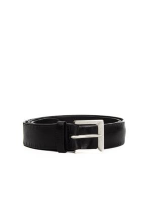 Orciani Micro Laser-Cut Leather Belt