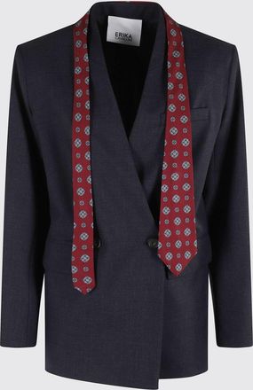 Erika Cavallini Semi Couture Jacket ERIKA CAVALLINI Woman color Grey