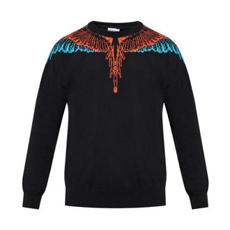 Marcelo Burlon Hombre, Sudaderas, Negro, Talla: L