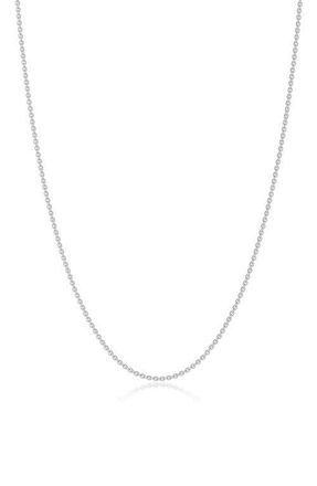 Lafonn Chain Necklace in Silver at Nordstrom, Size 20