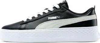 Puma (WMNS) PUMA Smash Platform Leather Black 366487-11