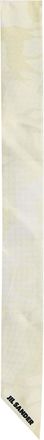 Jil Sander Beige Foulard Long Tapered Scarf