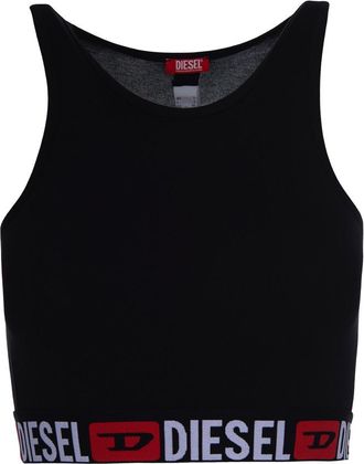 Diesel Black Crew Neck Top