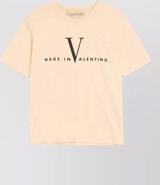 Valentino Garavani cotton t-shirt made in valentino design