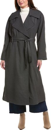 Leset Jane Wool-Blend Trench Coat