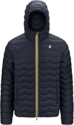 K-Way Jack Quilted Warm - Heren - Winterjassen - Blauw - S - Polyester - Jassen