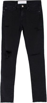 Iro Jarod Ajuste Distressed Black Jeans Size 24/61