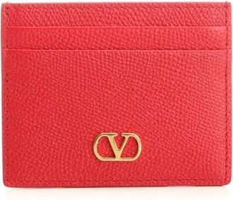 Valentino Garavani Wallets & Cardholders, female, Red, Size: ONE SIZE VLogo Signature Card Holder