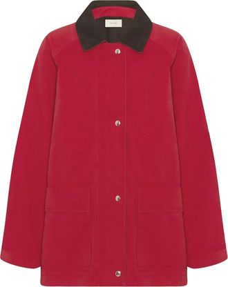 The Row Giacca leggera in cotone - Rosso