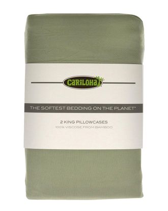 Cariloha 300 Thread Count Classic Bamboo 2Pc Pillowcase Set