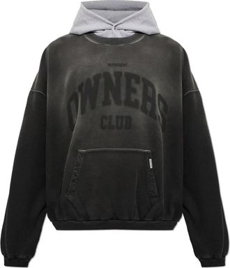 Represent Owners Club Hoodie - Heren - Hoodies - Zwart - M - Katoen - Hoodies & sweatvesten