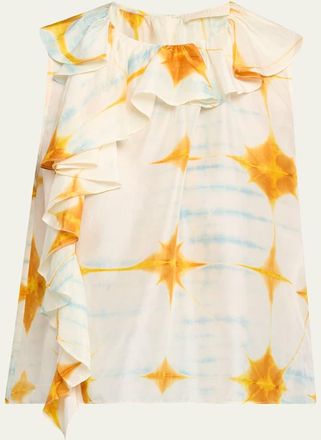 Ulla Johnson Nya Silk Sleeveless Top