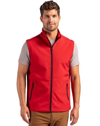 Clique Tempo Stretch Full Zip Mens Softshell Vest