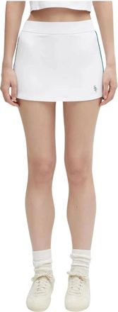 Sporty & Rich SRC Court Skirt - Skirts - Mujer - Blanco - M