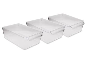 Asir Group LLC Juego De Organizadores Para Refrigerador Set Transparente