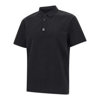 HUGO BOSS Tops, Heren, Zwart, S, Katoen, Deabono Polo Shirt