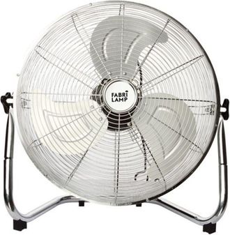 Fabrilamp Fabrilamp - Ventilador Industrial Libis 100w Cromo 52d 3 Velocidades 54x56x22 Cm