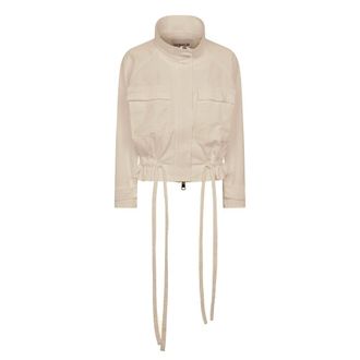 Dondup Jassen, Dames, Beige, M, Katoen, Lichtgewicht Jas