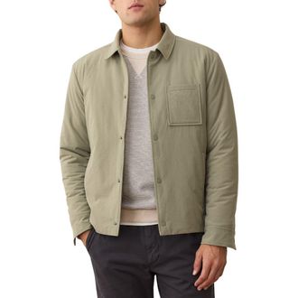 Marine Layer Insulated Water Resistant Travel Jacket in Vetiver at Nordstrom, Size Xx-Large