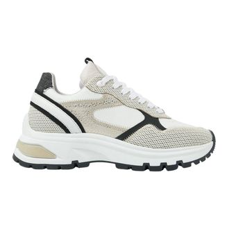 VIA VAI Liz Dulce - Dames - Sneakers - Beige - 37 EU - Leer - Schoenen