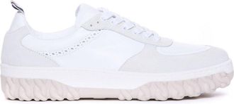 Thom Browne Letterman Panelled Low-top Sneakers