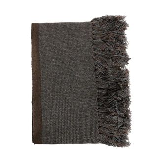 Ziggy Chen Bufanda larga con borlas - Accessories - unisex - Gris - ONE SIZE