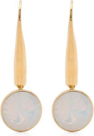 Forte_Forte F46A.0019 Strass Oorbellen - Dames - Oorbellen - Beige - ONE Size - Accessoires