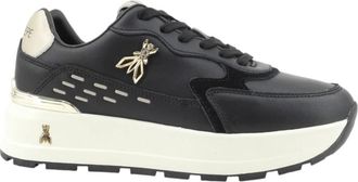 Patrizia Pepe Sneakers - Dames - Sneakers - Zwart - 39 EU - Leer - Schoenen