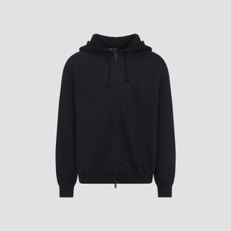 Yohji Yamamoto Brushed Terry Zip Hoodie