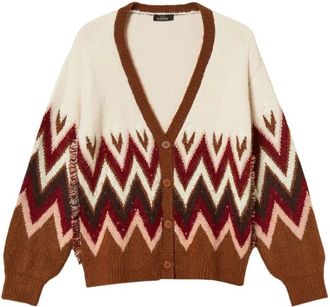 Twinset Cardigan Actitude - - Knitwear - Donna - Marrone - XS