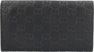 Gucci Pre-owned Wallets, female, Black, Size: ONE SIZE Pre-owned Vintage Wallet