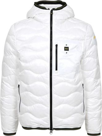 Blauer Wave Down Jacket - Heren - Gewatteerde jassen - Wit - 2XL - Nylon - Jassen