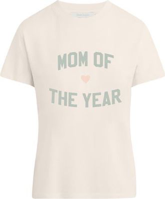 Favorite Daughter The Mother of the Year Graphic T-Shirt in Gardenia/Light Sage at Nordstrom, Size Xx-Large