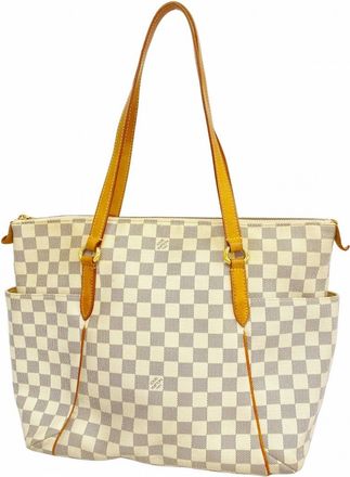 Louis Vuitton White Tote Bag (Pre-Owned)