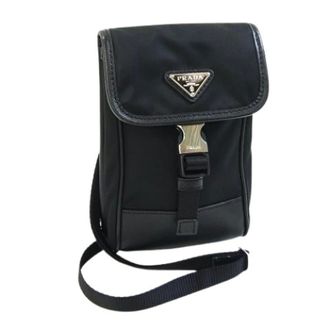 Prada Pre-owned Pochette Shoulder Bag - unisex - Prada Vintage - Vintage Cross Body Bags - Black - ONE SIZE - Pre-owned