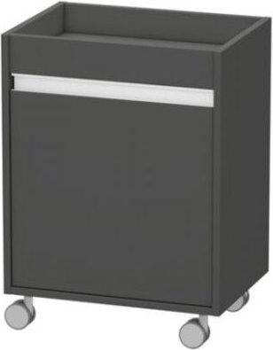 Duravit Mueble Duravit Ketho Con Ruedas 360x500x670mm Apertura Izquierda Grafito Mate