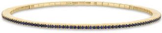 Bony Levy 18K Gold El Mar Gemstone Stretch Bracelet in 18K Yellow Gold/sapphire at Nordstrom, Size Medium