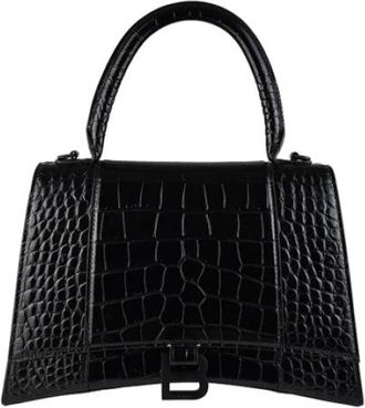 Balenciaga Pre-owned Hourglass Handtas - Dames - Vintage Handtas - Zwart - ONE Size - Leer - Vintage