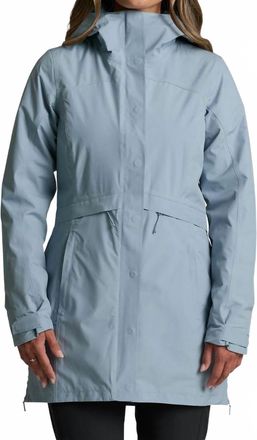 K&uuml;hl Womens Stretch Voyagr Insulated Parka Jacket In Sky